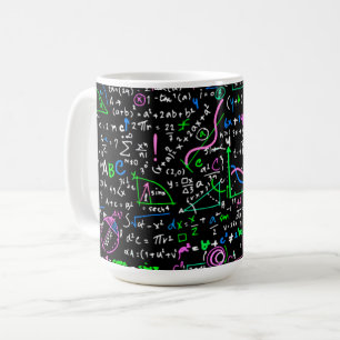 Mug Math cycle linéaire mathématique éducation cercle