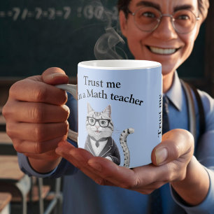 Mug Math Enseignant cadeau me faire confiance professe
