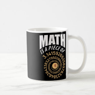 Mug Math Est Une Pièce De Pi Pie 3.14 Nombre Répétant