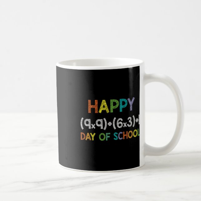 Mug Math Formula 100 Jours D'École 100ème Jour Fun Cut (Droite)