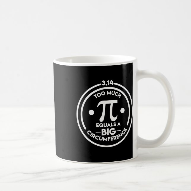 Mug Math Geek Jour Pi Grande circonférence (Droite)