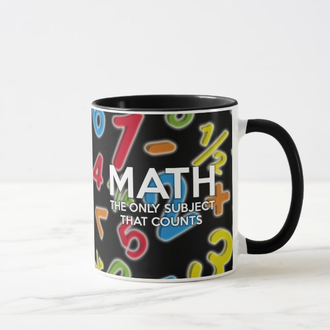 Mug Math. Le seul sujet qui compte (Droite)