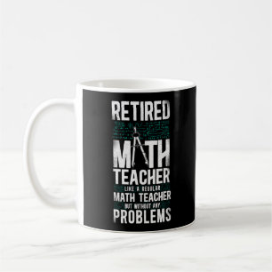 Mug Math Professeur De Maths Retraité Comme Un Math Ré
