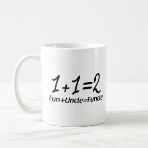 Mug Mathématiques d'addition - 1+Amusement