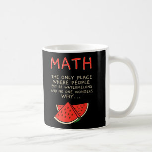 Mug Mathématiques et pastèques Calcul mathématique