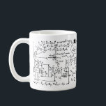 Mug Mathématiques Geeky Math Personnalisé<br><div class="desc">Mathématiques / Mathématiques / Cadeau de l'enseignant / Math Cadeau de l'étudiant / Cadeau de l'étudiant / Cadeau de mathématiques Geeks / Mug de café noir et blanc avec un endroit pour votre personnalisation http://www.zazzle.com/riverme/products?dp=0&cg=196337101538930871&ch=riverme&sr=250506470470523971&pg=1&ps=72</div>
