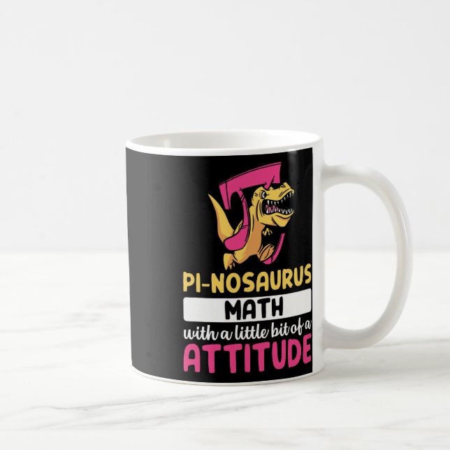 Mug Mathématiques Pi Dinosaure Dino Jour de Pi  (Droite)