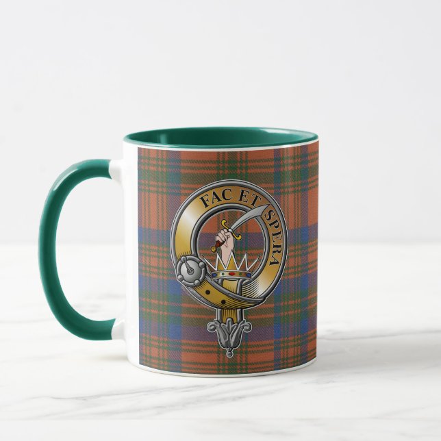 Mug Matheson Tartan & Badge (Gauche)