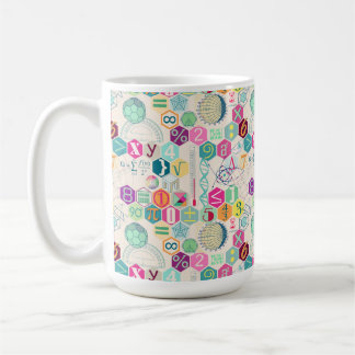 Mug Maths en couleur (rose)