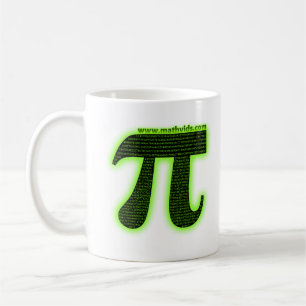 Mug MathVids.com m'a enseigné comment compter à pi