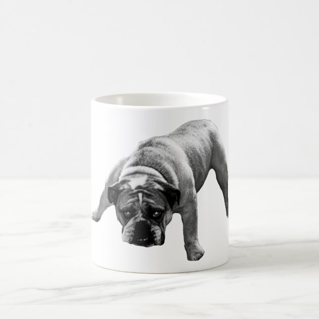 Mug Matin Avec Un Chien À Oreille (Centre)