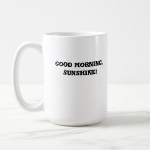 Mug matin, café, tasse, tasse, amusement, verrerie
