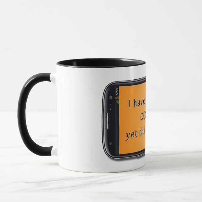 Mug Matin Covfefe (Gauche)