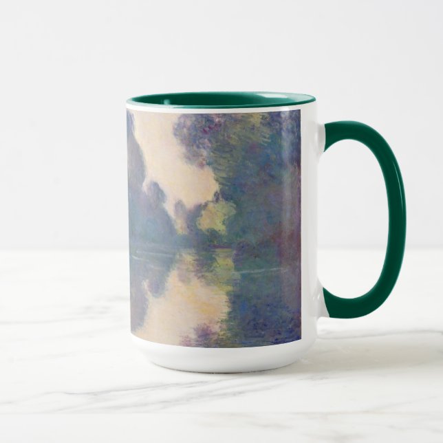 Mug Matin de Claude Monet | sur la Seine près de (Droite)