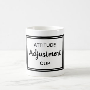 Mug Matin drôle de bureau de citation d'ajustement