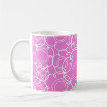 Matrice florale abstraite (rose tendre) Beaux-arts