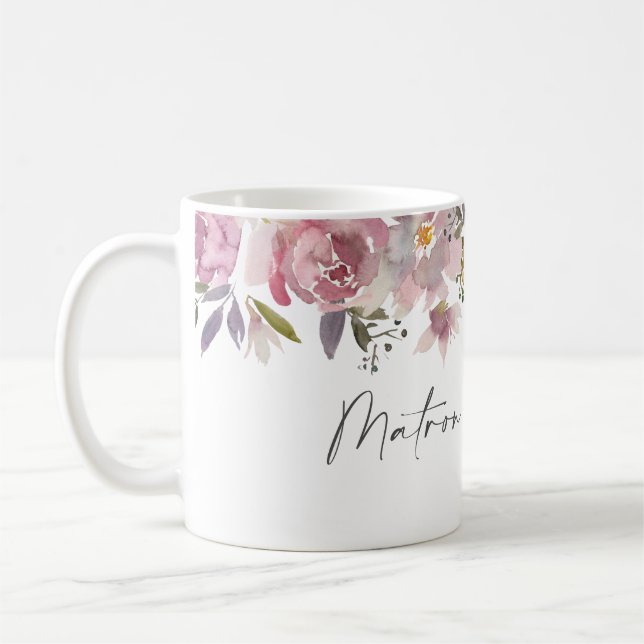 Mug Matron d'honneur personnalisable Mug-cadeau - COVE (Gauche)