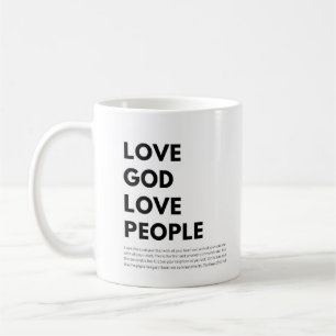 Mug Matthieu 22:37-40 Aimer Dieu Aimer les gens