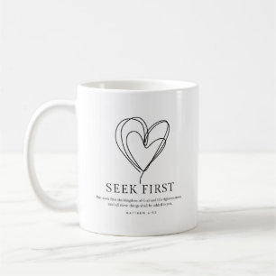 Mug Matthieu 6:33 Chercher d'abord le Royaume de Dieu