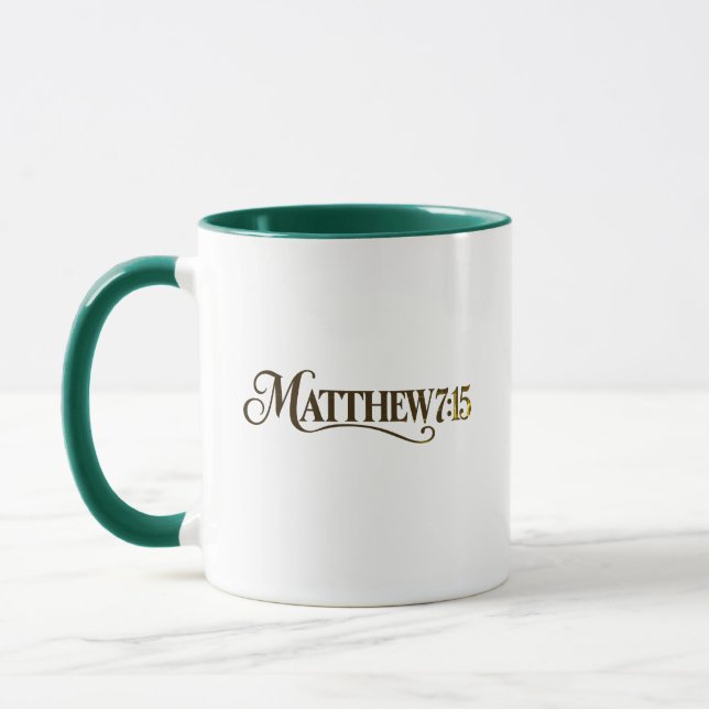 Mug Matthieu 7:15 (Gauche)