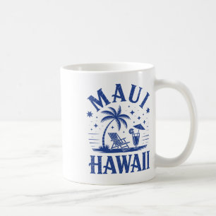 Mug Maui Hawaii Vintage Surf Plage Surfing 70's Rétro 