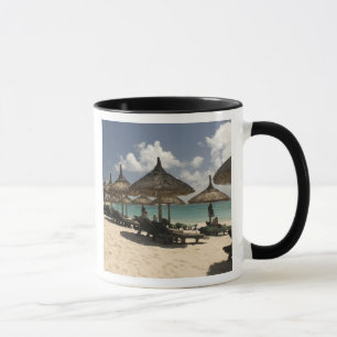 Mug Maurice, Poste de Flacq. Scène de plage à la