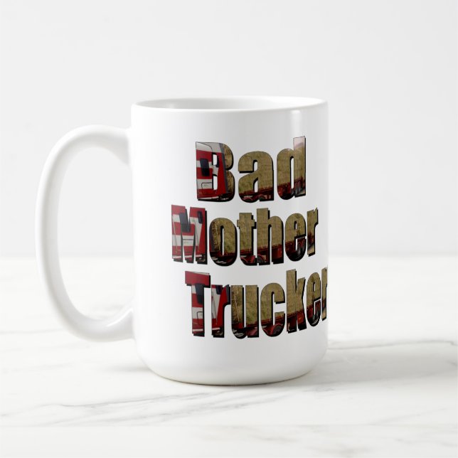 Mug Mauvais Camionneur Mère,  (Gauche)