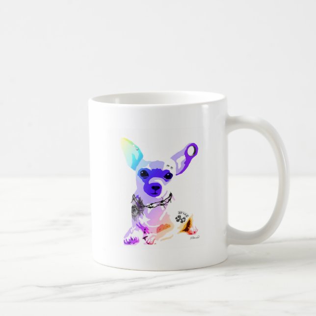 Mug Mauvais pour le Chihuahua os (Droite)