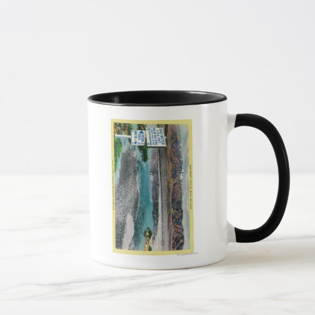 Mug Mauvaise eau au monument national de Death Valley (Droite)