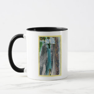 Mug Mauvaise eau au monument national de Death Valley