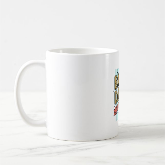 Mug Mauvaise Journée Hot Dog Retro Vector Conception d (Gauche)