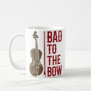 Mug Mauvaise jusqu'au violoniste de l'orchestre de vio