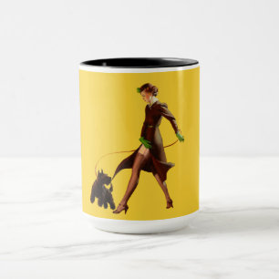 Mug MAUVAISES FILLES rétro Pin-UPS de BOMBE