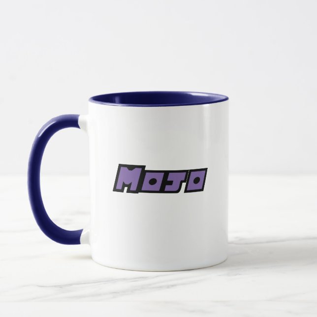 Mug Mauve et blanc (Gauche)