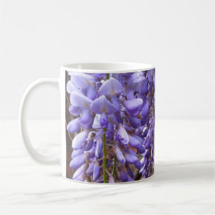 Mug Mauve, Purple Wisteria Blossom