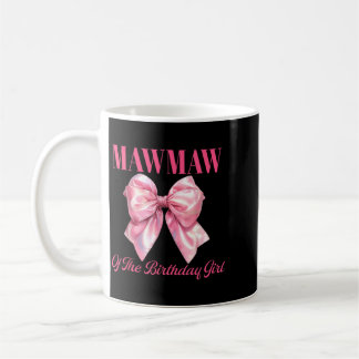 Mug Mawmaw de la fille d'anniversaire Rose Coquette Bo