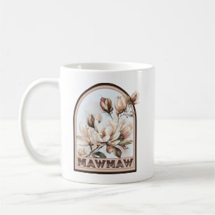 Mug Mawmaw Vintage Floral Grand-mère