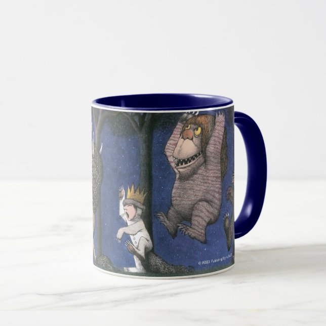 Mug Max et les créatures sauvages dansant au clair de  (Devant droit)