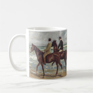 Mug Max Liebermann : Deux Cavaliers sur la Plage Art