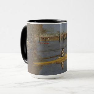 Mug Max Schmitt dans une seule sculpture Thomas Eakins