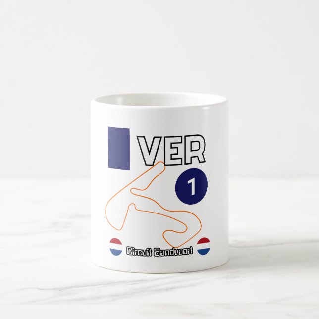 Mug Max Verstappen, Circuit Zandvoort, formule 1 (Centre)