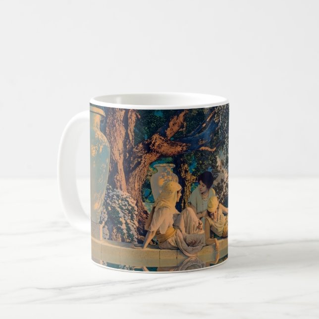 Mug Maxfield Parrish Le Jardin d'Allah 1918 Beaux-Arts (Devant gauche)