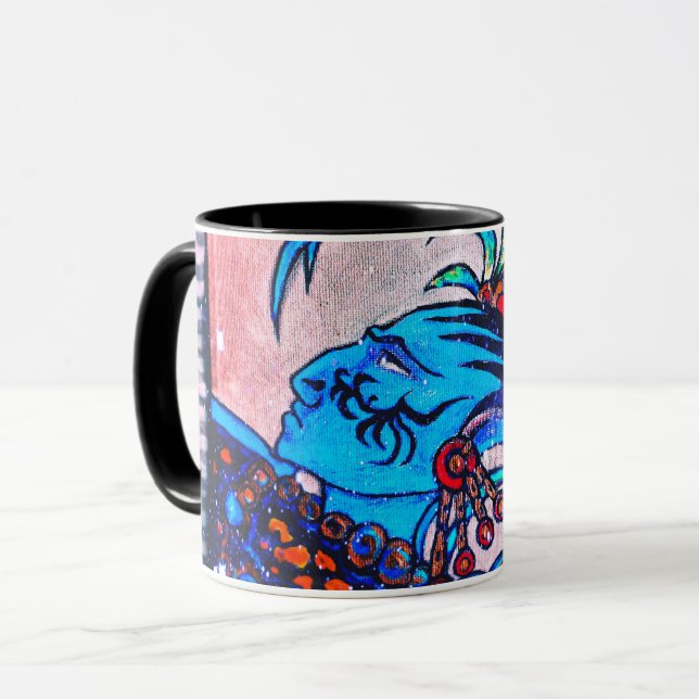 Mug Mayan Elf : Défiance (Devant gauche)