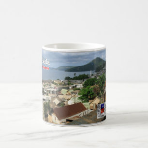 Mug Mayotte - Vue aérienne de Sada -