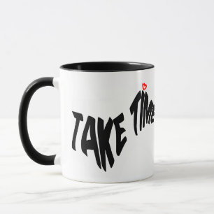 Mug Mazipoodé prendre le temps 2 - Vague noire