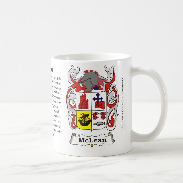 Mug McLean, l'origine, signification et la crête (Droite)