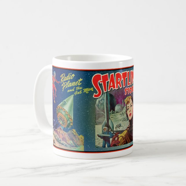 MUG MCM 20TH CENTURY SCI FI COLLAGE (Devant gauche)