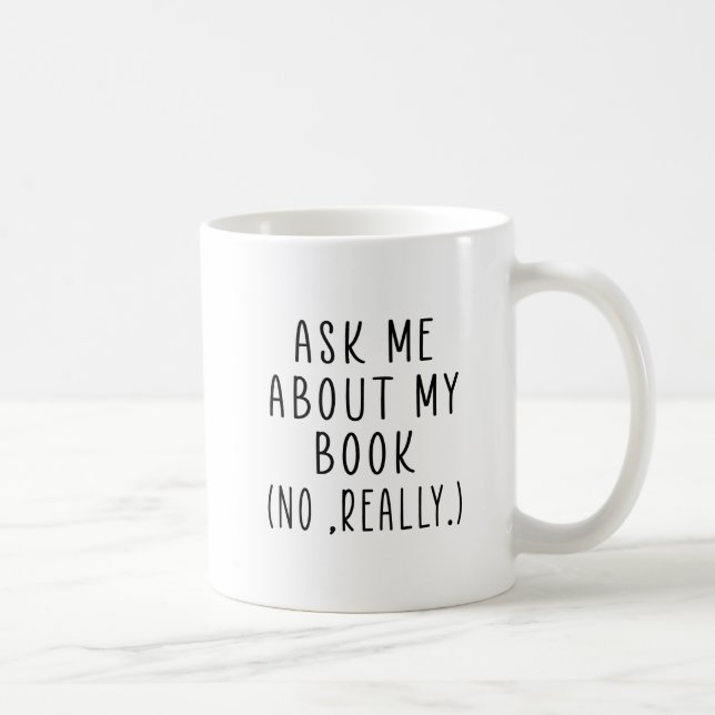Mug Me demander mon livre pas vraiment (Droite)
