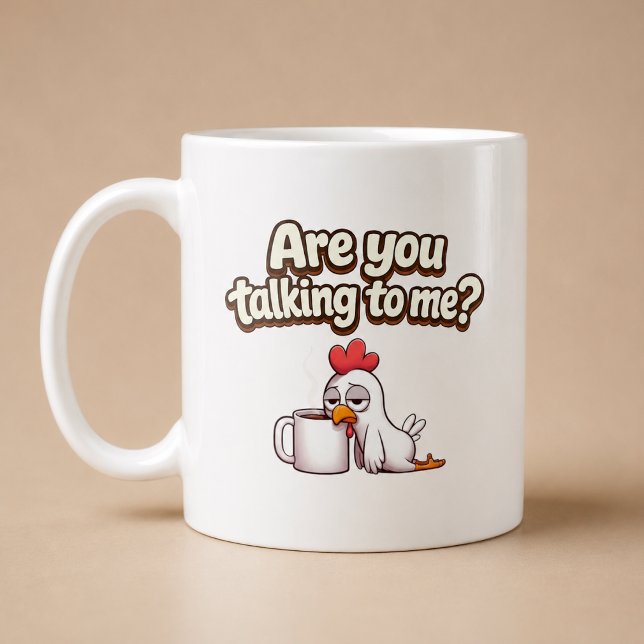 Mug Me Parles-Tu ? Poulet Drôle (Créateur téléchargé)