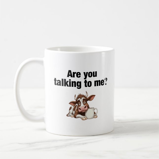 Mug Me Parles-Tu ? Vache Drôle (Gauche)